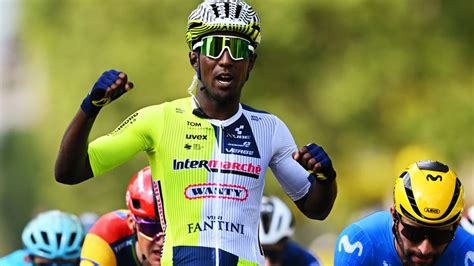 Girmay first black African to win Tour de France stage .